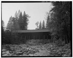 East Face Facing Downstream On South Fork Of Merced River.