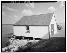 Boat House, View Northeast, Southwest And Southeast Sides