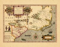 Map - Page 1 - VIRGINIAE ITEM ET FLORIDAE AMERICAE PROVINCIARUM,., VIRGINIAE ITEM ET FLORIDAE AMERICAE PROVINCIARUM,.