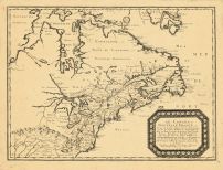 Map - Page 1 - LE CANADA,ou Nouvelle France,andc., LE CANADA,ou Nouvelle France,andc.
