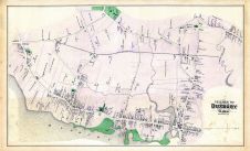 Hanson, Massachusetts 1879 Old Town Map Reprint - Plymouth Co.